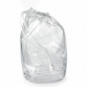 PVC Clear Draw String Goodie Bag - Medium