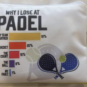 Accessory Bag - Why I Lose at Padel